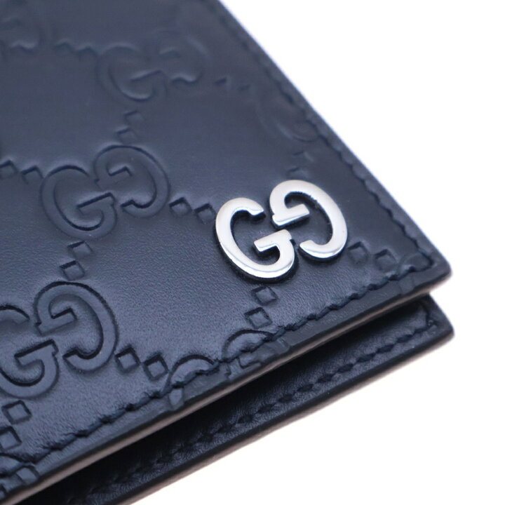 楽天市場】GUCCI(グッチ) サイズ:- グッチシマ 2つ折り財布 コンパクト  