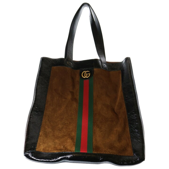楽天市場】GUCCI(グッチ) サイズ:- オフィディア トートバッグ Gucci ハンドバッグ ブラック/ブラウン
