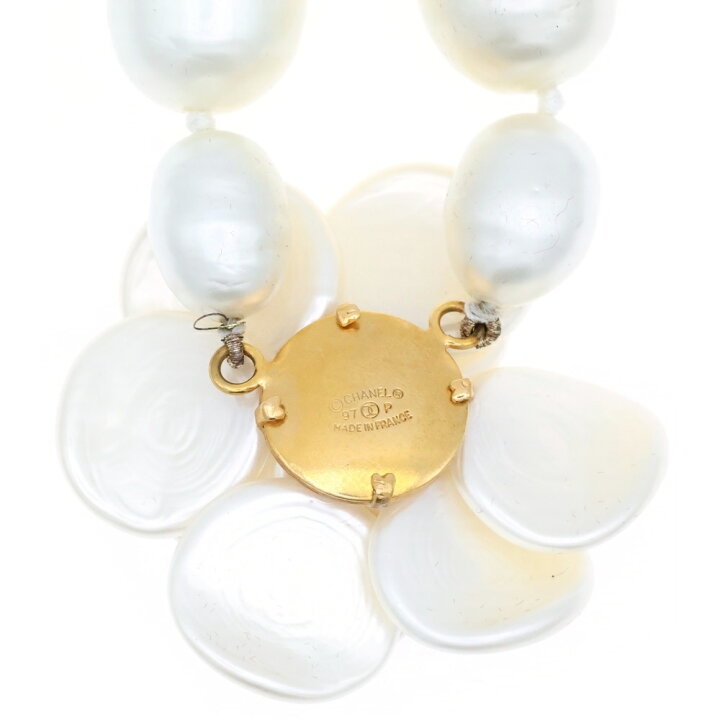 楽天市場】CHANEL(シャネル) フラワー カメリアモチーフ パール 
