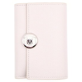 LOEWE(ロエベ) Pebble Small Vertical Wallet ペブルスモールバーティカルウォレット ロゴボタン三つ折りレザー財布 CANBS33X03 ベージュ【中古】【程度A】【カラーベージュ】【取扱店舗BRING札幌店】