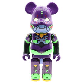 MEDICOM TOY(メディコムトイ) BE@RBRICK EVANGELION1.0 ベアブリック エヴァンゲリオン新劇場版:序 エヴァンゲリオン初号機 ナイトカラーVer. 400% マルチ【新古品/中古】【程度S】【カラーマルチカラー】【取扱店舗渋谷】