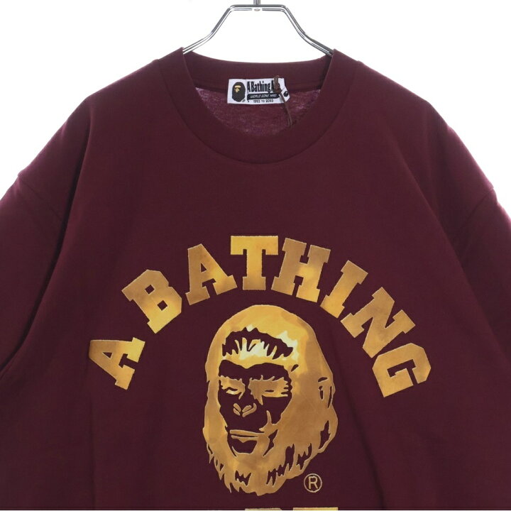 楽天市場】A BATHING APE(アベイシングエイプ) サイズ:L Collage Logo  