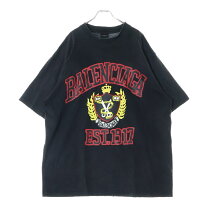 楽天市場】balenciaga（柄ロゴ）（Tシャツ・カットソー｜トップス 