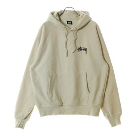 STUSSY(ステューシー) サイズ:L 8 BALL FADE HOODED SWEAT 1924846 8ボール フェード フーデッド スウェットシャツ プルオーバーパーカー ホワイト【中古】【程度B】【カラーホワイト】【取扱店舗BRING仙台店】