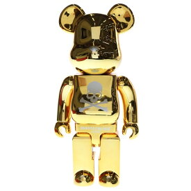 MEDICOM TOY(メディコムトイ) サイズ:400% BE@RBRICK World Wide Tour mastermind JAPAN 400% ベアブリック ワールドワイドツアー マスターマインドジャパン フィギュア 人形 ゴールド【中古】【程度A】【カラーゴールド】【取扱店舗原宿】