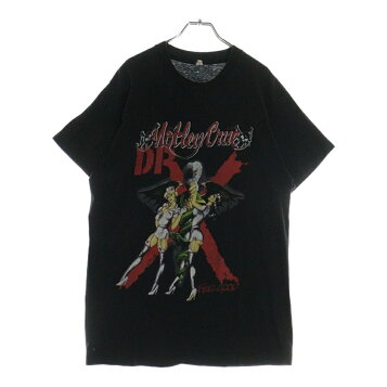 楽天市場】USA製 91年 MOTLEY CRUE Print S/S Tee 黒 XL 90s モトリー  