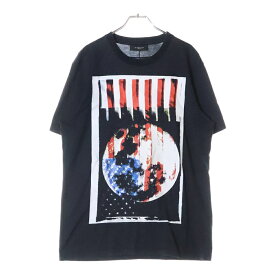 GIVENCHY(ジバンシィ) サイズ:L American Frag T-Shirt 半袖Tシャツ ブラック 12W 7407 651【中古】【程度A】【カラーブラック】【取扱店舗BRING大宮店】