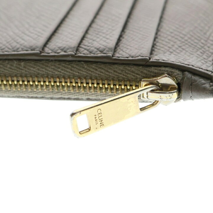 楽天市場】CELINE(セリーヌ) コンパクトジップ カードホルダー カード  