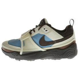 NIKE(ナイキ) サイズ:27.0cm ×TRAVIS SCOTT ZOOM FIELD JAXX トラヴィススコット ズーム フィールド ジャックス ローカットスニーカー ブラウン/ブルー US9/27.0cm HQ3072-400【新古品/中古】【程度S】【カラーブラウン】【オンライン限定商品】