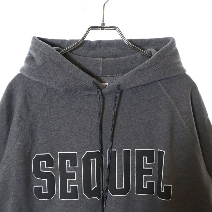 楽天市場】SEQUEL(シークエル) サイズ:M ロゴプリント プルオーバー  