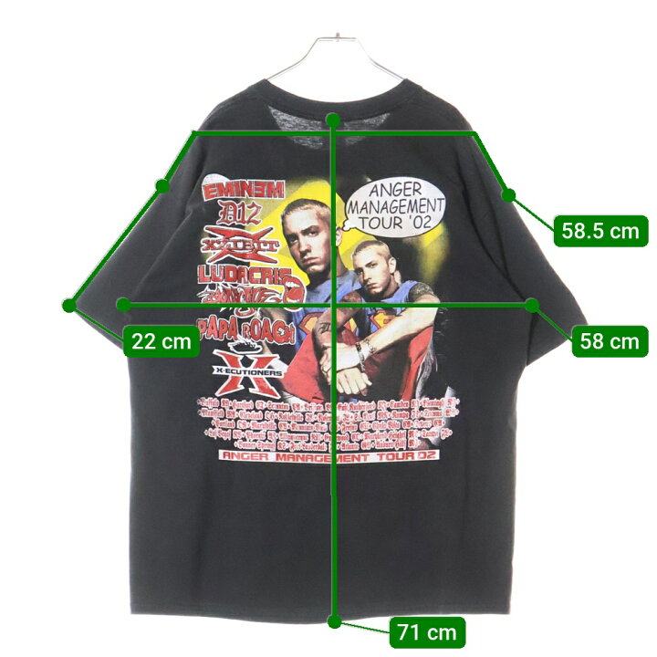 楽天市場】VINTAGE(ヴィンテージ) サイズ:XL 00S EMINEM ANGER  