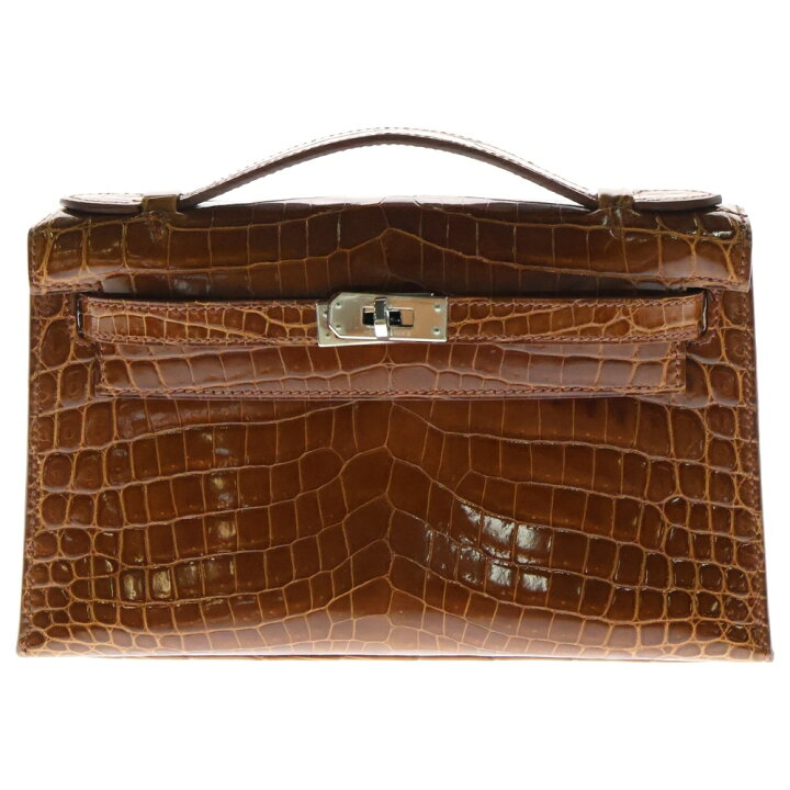 楽天市場】HERMES(エルメス) ポシェットケリークロコ ニロティカス 