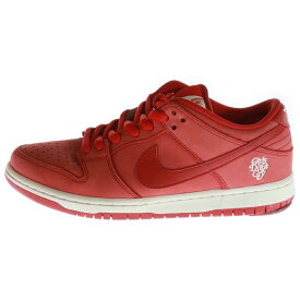 NIKE SB(ナイキエスビー) サイズ:26.0cm ×Girls Don't Cry SB DUNK LOW PRO QS BQ6832-600 ガールズ ドント クライ ダンク ローカットスニーカー レッド US8/26.0cm【中古】【程度B】【カラーレッド】【取扱店舗BRING THRIFT CLOSET 湘南平塚店】