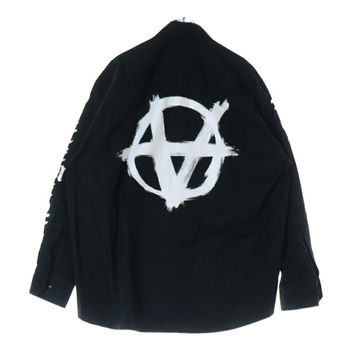 楽天市場】VETEMENTS(ヴェトモン) サイズ:S DOUBLE ANARCHY LOGO SHIRT 