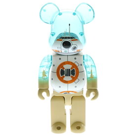 MEDICOM TOY(メディコムトイ) サイズ:400% × STAR WARS BE@RBRICK BB-8 スターウォーズ Happyくじ限定 ベアブリック 400% フィギュア ブルー/ベージュ【新古品/中古】【程度S】【カラーブルー】【取扱店舗BRING THRIFT CLOSET 幕張店】