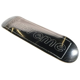 SUPREME(シュプリーム) 21SS × KAWS Chalk Logo Skateboard Deck カウズ チョークロゴ スケートボード デッキ ブラック【新古品/中古】【程度S】【カラーブラック】【取扱店舗渋谷】