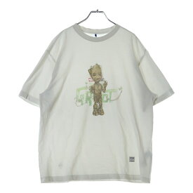 ADER ERROR(アーダーエラー) サイズ:M ×Disney Groot T-shirt ディズニー グルート 半袖Tシャツ カットソー ホワイト【中古】【程度B】【カラーホワイト】【取扱店舗WASTE_NOT名古屋店】