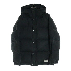 WACKO MARIA(ワコマリア) サイズ:S VENTILE HOODED DOWN JACKET ベンタイル コットン フーデッドダウンジャケット ブラック【中古】【程度B】【カラーブラック】【取扱店舗BRINGアメリカ村店】