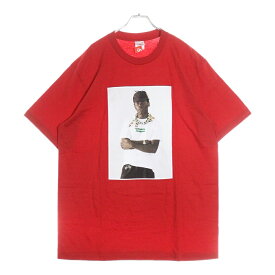 SUPREME(シュプリーム) サイズ:L 24AW Tyler The Creator Tee タイラー・ザ・クリエイター フォトプリント クルーネック 半袖Tシャツ カットソー レッド【新古品/中古】【程度S】【カラーレッド】【取扱店舗BRING THRIFT CLOSET 幕張店】