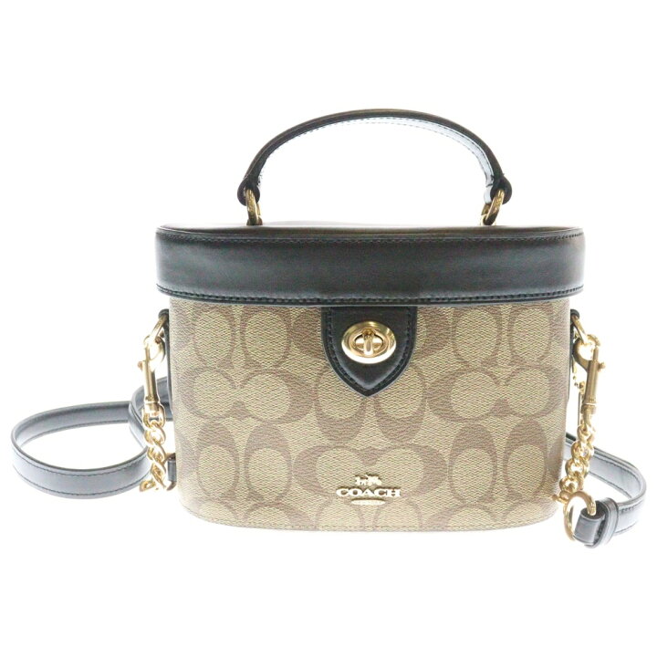 楽天市場】COACH(コーチ) KAY ターンロック 2WAY シグネチャー レザー 