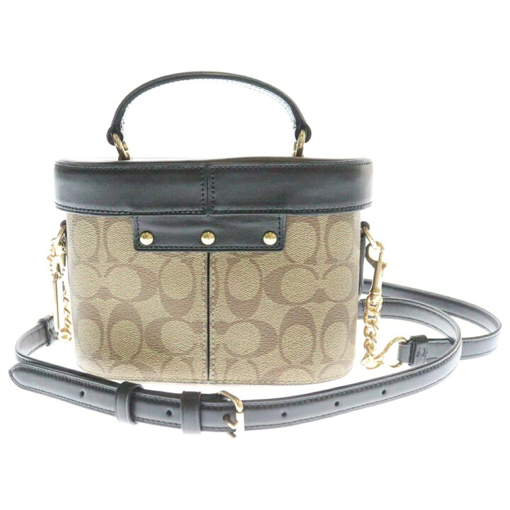 楽天市場】COACH(コーチ) KAY ターンロック 2WAY シグネチャー レザー 
