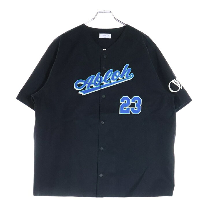 楽天市場】OFF-WHITE(オフホワイト) サイズ:L Baseball Cotton Shirt  