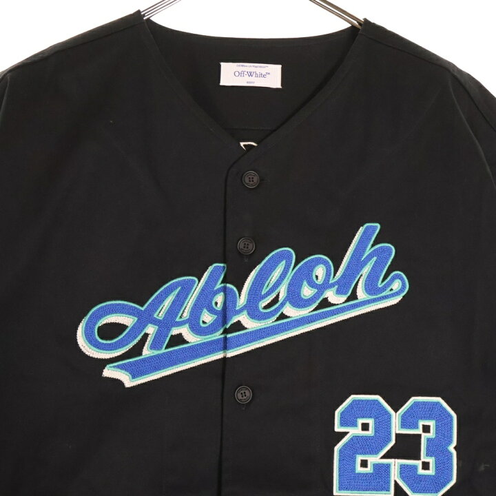楽天市場】OFF-WHITE(オフホワイト) サイズ:L Baseball Cotton Shirt  