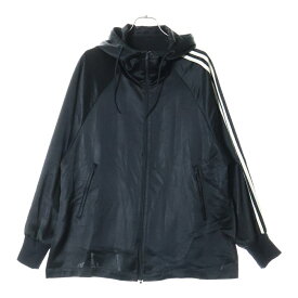 Y-3(ワイスリー) サイズ:M テックフード 長袖シャツ ブラック IQ1798 A2E001 ブラック【中古】【程度A】【カラーブラック】【取扱店舗BRING THRIFT CLOSET 幕張店】