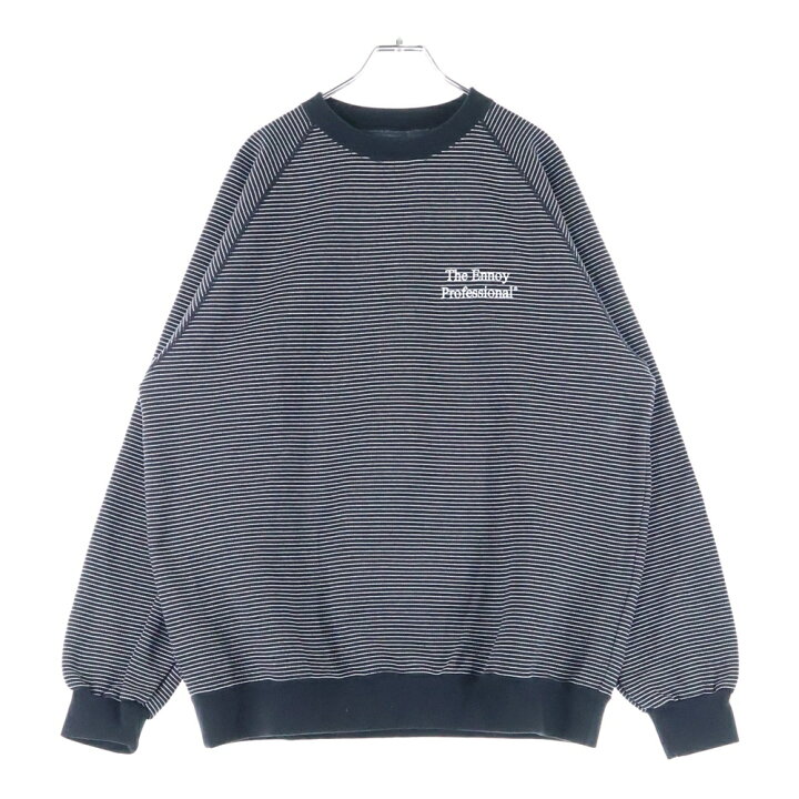 楽天市場】ENNOY(エンノイ) サイズ:M 24AW BORDER CREW 