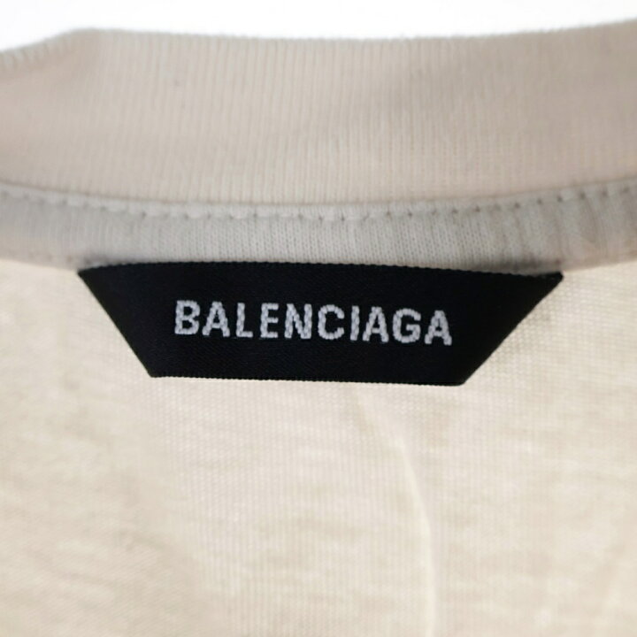 楽天市場】BALENCIAGA(バレンシアガ) サイズ:10 ロゴプリント半袖t  