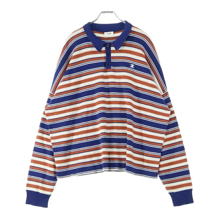 楽天市場】CELINE(セリーヌ) サイズ:L Triomphe Loose Polo トリオンフ 