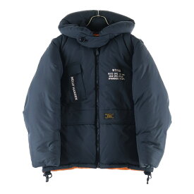 WTAPS(ダブルタップス) サイズ:S × HELLY HANSEN ヘリーハンセン ダウンジャケット 162GDHHD-JKM01【中古】【程度B】【カラーブラック】【オンライン限定商品】