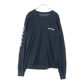 CHROME HEARTS(クロムハーツ) サイズ:M CEMETERY バックセメタリープリント クルーネック 長袖Tシャツ ブラック【中古】【程度B】【カラーブラック】【取扱店舗BRING梅田茶屋町店】