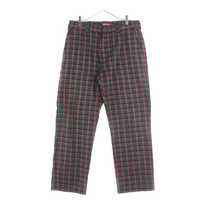 楽天市場】SUPREME(シュプリーム) サイズ:34 23SS Work Pant Red Plaid 