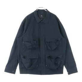 Y-3(ワイスリー) サイズ:XS 24SS LS PKT SHIRT コットンポケットオーバーサイズ長袖シャツ IR6248 ブラック【中古】【程度B】【カラーブラック】【取扱店舗BRING大宮店】