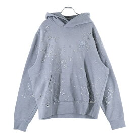 AMIRI(アミリ) サイズ:L MA CORE LOGO HOODIE コアロゴ ショットガン スウェット プルオーバーパーカー グレー【新古品/中古】【程度S】【カラーグレー】【取扱店舗BRINGアメリカ村店】