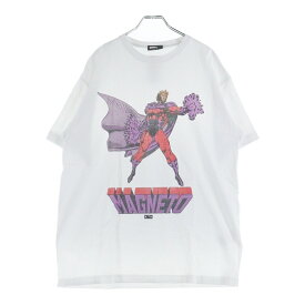 KITH(キス) サイズ:M 24SS Marvel Magneto Vintage Tee マーベル マグニートー ヴィンテージプリント半袖Tシャツ ホワイト【中古】【程度B】【カラーホワイト】【オンライン限定商品】