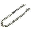 STANLEY GUESS(スタンリーゲス) 2スカルクラシッククリップ ロングウォレットチェーン シルバー【中古】【程度B】【カ…