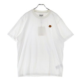 KENZO(ケンゾー) サイズ:XL 22SS TIGER CREST CLASSIC T-SHIRT ロゴワッペン 半袖Tシャツ ホワイト FB55TS0034SA【新古品/中古】【程度S】【カラーホワイト】【オンライン限定商品】