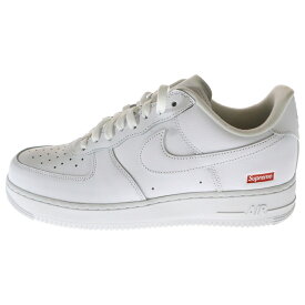 NIKE(ナイキ) サイズ:28.5cm ×SUPREME AIR FORCE 1 LOW シュプリーム エアフォース ローカットスニーカー ホワイト US10.5/28.5cm CU9225-100【新古品/中古】【程度S】【カラーホワイト】【取扱店舗BRING THRIFT CLOSET 幕張店】