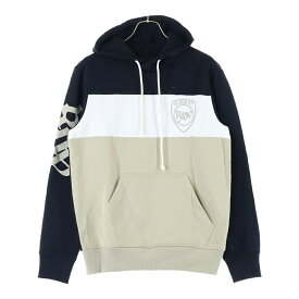 G-STAR RAW(ジースターロウ) サイズ:S GRAPHIC 15 HOODED SWEATERグラフィック ロゴプリント フーデットスウェットパーカー ブラック/ホワイト/ベージュ D15692-A612-6484【中古】【程度B】【カラーマルチカラー】【オンライン限定商品】