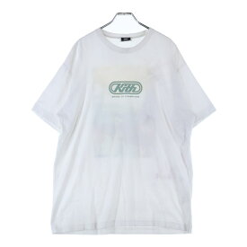 KITH(キス) サイズ:M Cycling Poster Tee サイクリング ポスター Tシャツ 半袖カットソー フロントロゴ バックプリント ホワイト 25-073-060-0018-1-0【中古】【程度B】【カラーホワイト】【オンライン限定商品】