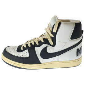 NIKE(ナイキ) サイズ:28.5cm TERMINATOR HIGH BLACK AND PHANTOM ターミネーター ブラックアンドファントム ハイカットスニーカー ブラック/ホワイト US10.5/28.5cm FD0394-030【中古】【程度B】【カラーブラック】【オンライン限定商品】