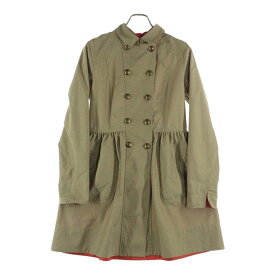 BURBERRY BLUE LABEL(バーバリーブルーレーベル) サイズ:38 リバーシブル ポリエステル トレンチコート ブラウン/オレンジ レディース E1A04-750-40【中古】【程度B】【カラーブラウン】【取扱店舗BRING福岡天神店】