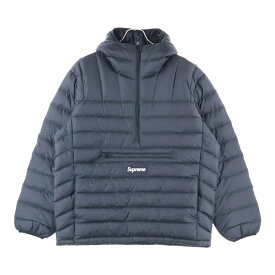 SUPREME(シュプリーム) サイズ:M 24SS ×PERTEX Micro Down Half Zip Hooded Pullover マイクロダウン ハーフジップ ジャケット ブラック【新古品/中古】【程度S】【カラーブラック】【取扱店舗原宿】