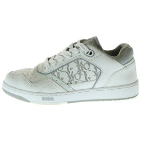 Christian Dior(クリスチャンディオール) サイズ:37/24cm B27 オブリーク柄 アップタウン ロートップスニーカー レザーローカットスニーカー ホワイト 37/24cm 3SN272ZSB_H000【中古】【程度B】【カラーホワイト】【オンライン限定商品】