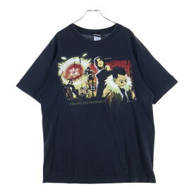 VINTAGE(ヴィンテージ) サイズ:L 00s FULLMETAL ALCHEMISTタグ 鋼の錬金術師 ホムンクルス フロントプリントTシャツ 半袖カットソー ブラック【中古】【程度B】【カラーブラック】【取扱店舗BRING仙台店】