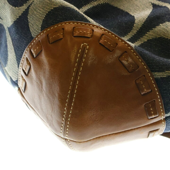 楽天市場】COACH(コーチ) シグネチャーキャンバス レザー ショルダー 