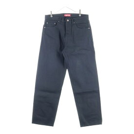 SUPREME(シュプリーム) サイズ:32 25AW Rigid Loose Fit Selvedge Jean リジット ルーズ フィット デニムパンツ ジーンズ パッチ ブラック【新古品/中古】【程度S】【カラーブラック】【取扱店舗BRING札幌店】