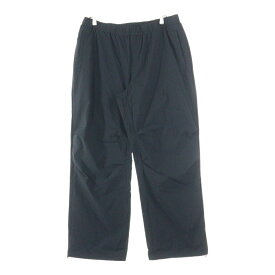 NO BRAND(ノーブランド) サイズ:52 44 Label Group ID DRAWSTRING フォーティフォーレーベルグループ ID ドローストリング ナイロンワイドパンツ B0030572 ブラック【新古品/中古】【程度S】【カラーブラック】【取扱店舗BRING THRIFT CLOSET 幕張店】